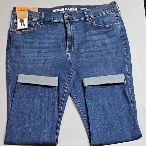 Eddie Bauer Denim - Eddie Bauer Boyfriend Jeans Size 16 . NWT